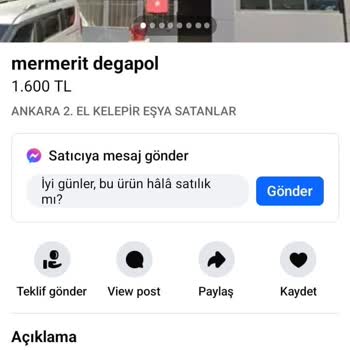 Facebook MarketPlace Ücreti Alındığı Halde Eksik Teslimat