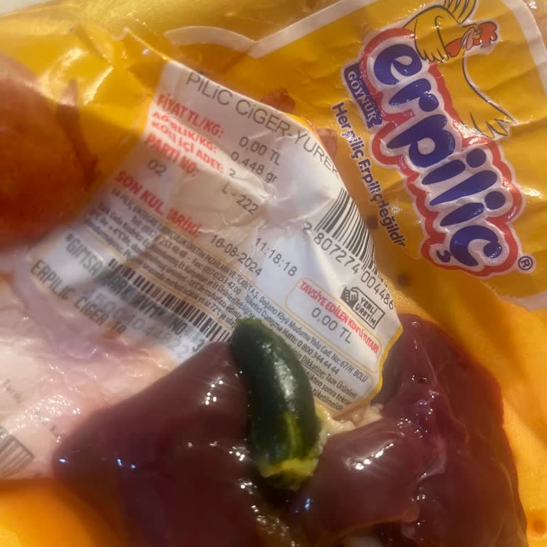 Erpiliç Ürünlerinde Hijyen Sorunu