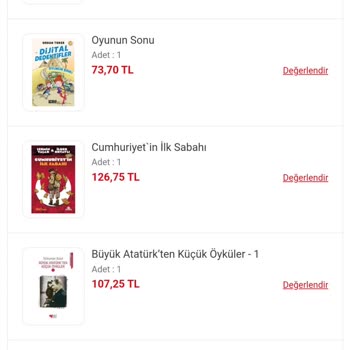 BKM Kitap Eksik Ürün Teslimi