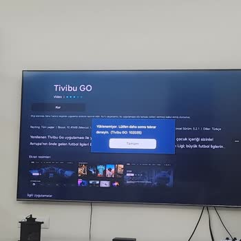 Samsung TV Aplikasyon İndirme Hatası