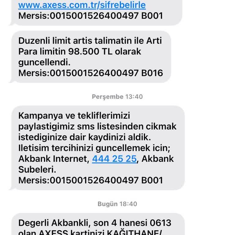 Akbank'IN Talebim Dışı İşlemi