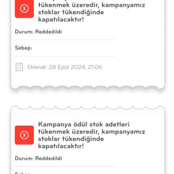 Çek Kazan Ülker Kanky Reddedilen Girişler