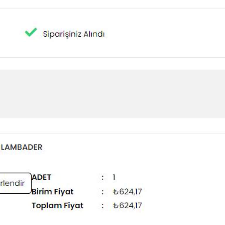 Messer Home Style Messer Şikayet (Ürünün Gelmemesi Ve Firma İle İletişim Kurulamaması)