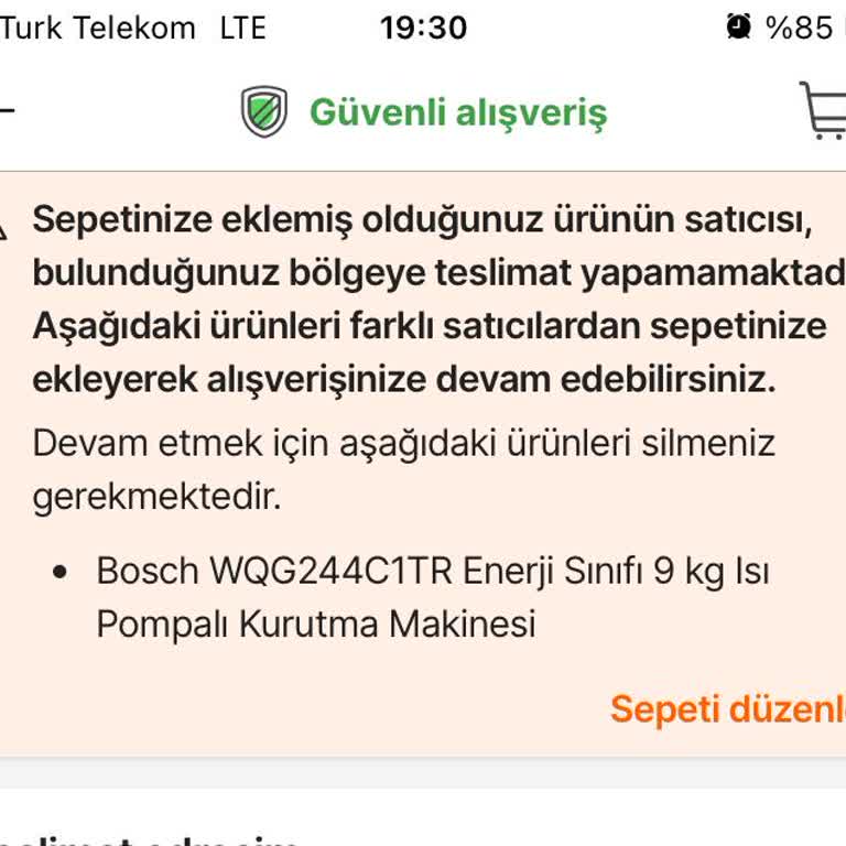 Hepsiburada'nın Bölgesel Sevkiyat Sorunu