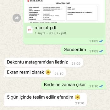 Binnaz Butik Para İadesi İstiyorum