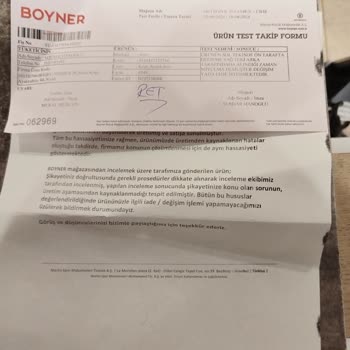 Boyner Ve Asics Yırtık Kusurlu Ürün İadesi Almıyor