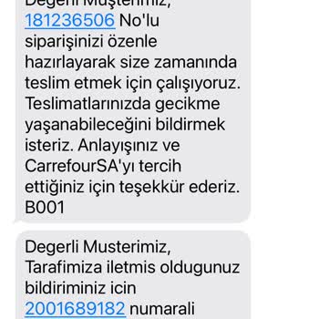 Carrefour SA Online Siparişlerini Teslim Etmiyor!