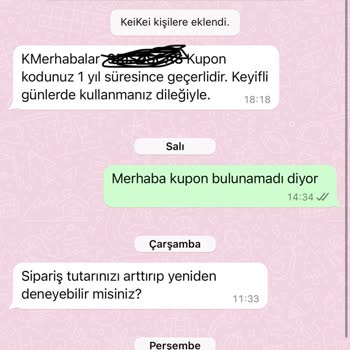 Keikei Yanlış Ürün Gönderme Ve İlgisizlik