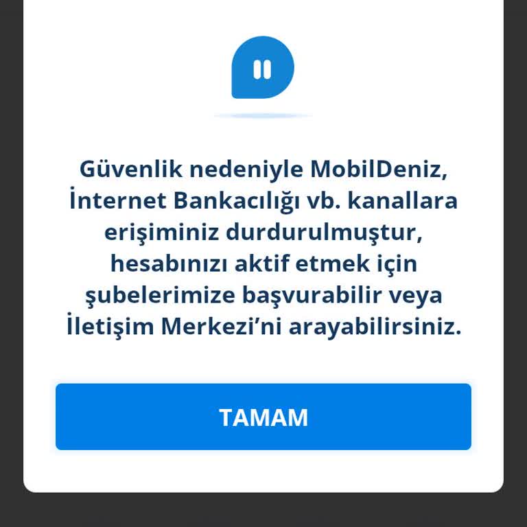 Denizbank Çok Yavaş Ve İlgisiz