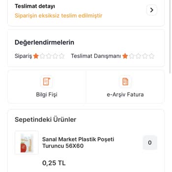Migros Sanal Market Sorumsuzluğu