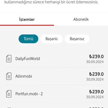 İzinsiz Mobil Ödeme Abonelikleri ve İade Sorunu