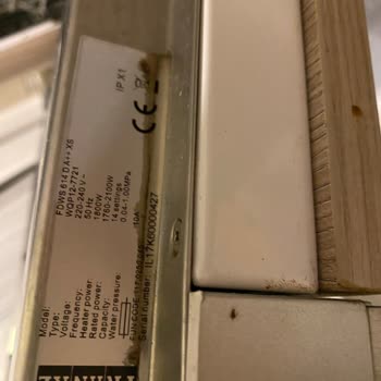 Franke Bulaşık Makinesi Küf Sorunu