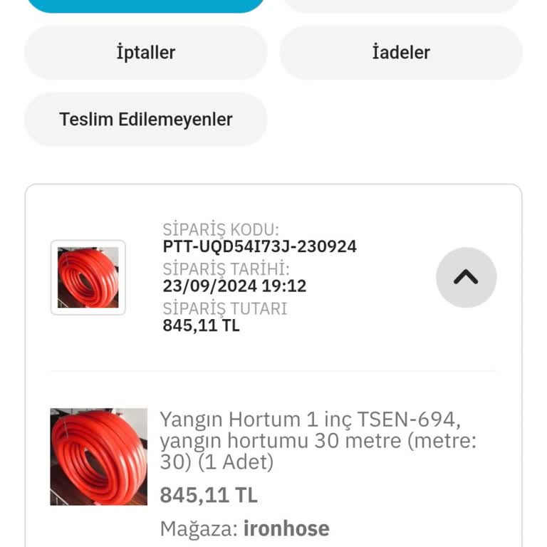 PTT Kargo Epttavm Bir Türlü Gönderilmeyen Ürün