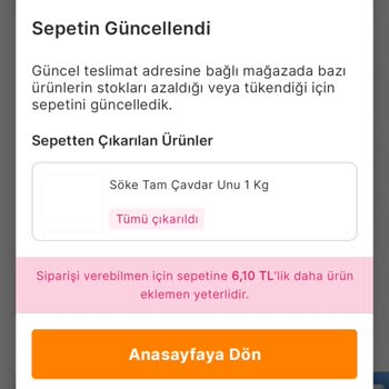 Migros Sanal Market Fiyaskosu