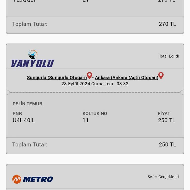 Obilet Bilet İadesi Ve Müşteri Hizmetleri Sorunu