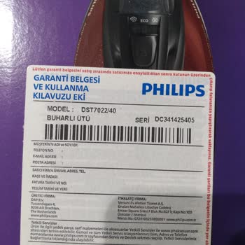 PHILIPS Ev Aletleri Philips Bayraklı Servisten Anlamsız Garanti Reddi.