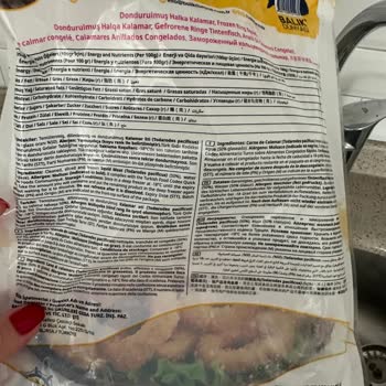 A101 Balık Dünyası Markasından Aldığım Kalamarlar Hayal Kırıklığı Yarattı!
