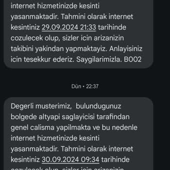 Millenicom 2 Gündür İnternet Yok 3. Günü Bekliyoruz