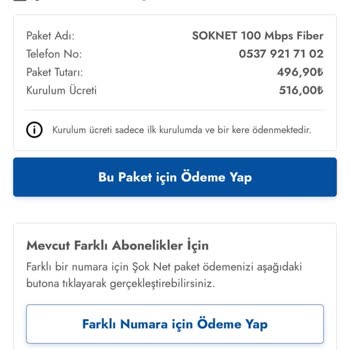 Şok Net Şok Evde İnternet Aldatıcı Kampanyası