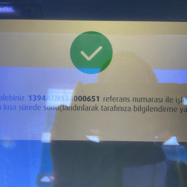 Ziraat Katılım ATM Paramı Yuttu
