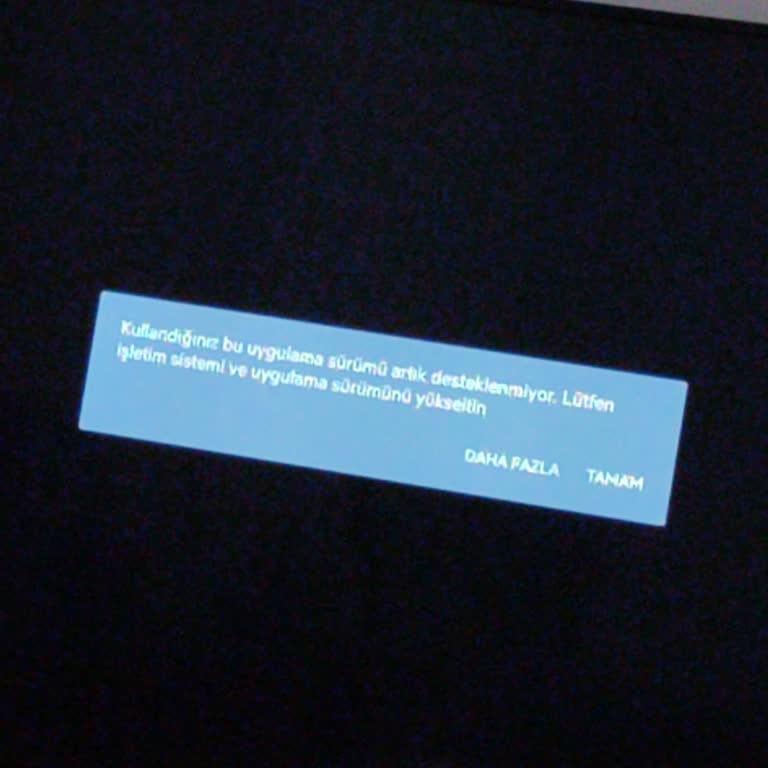 Awox Televizyon Güncelleme Sorunu
