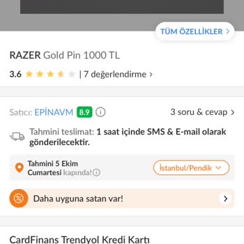 Trendyol Yanıltarak Satış Tekniği