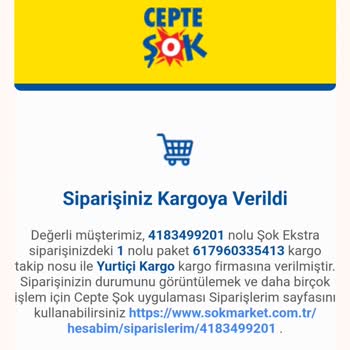 Cepte Şok Teslim Edilmeyen Ayakkabım