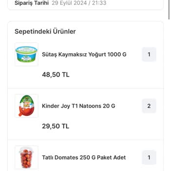 Migros Ve 1 Günden Fazladır Gelmeyen Sipariş