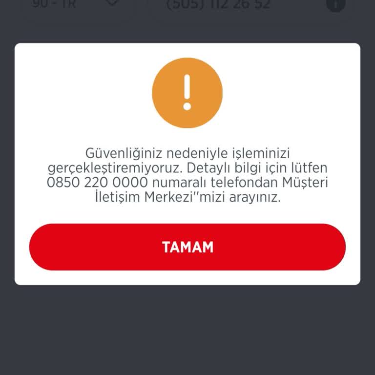 Ziraat Bankası Sim Kart Bloke