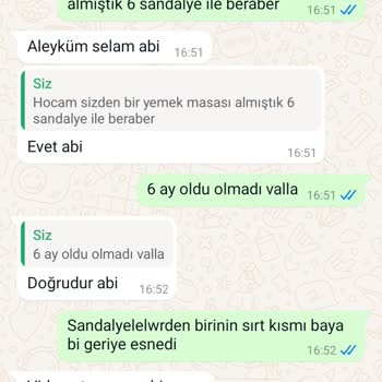 @cagri.masa.sandalye Çağrı Masa Sandalye Instagram Hesabından Yemek Masası Aldım, Pişmanım