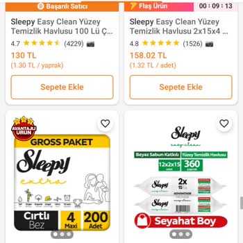 Trendyol Sleepy Avantajlı Ürünü Göndermiyor