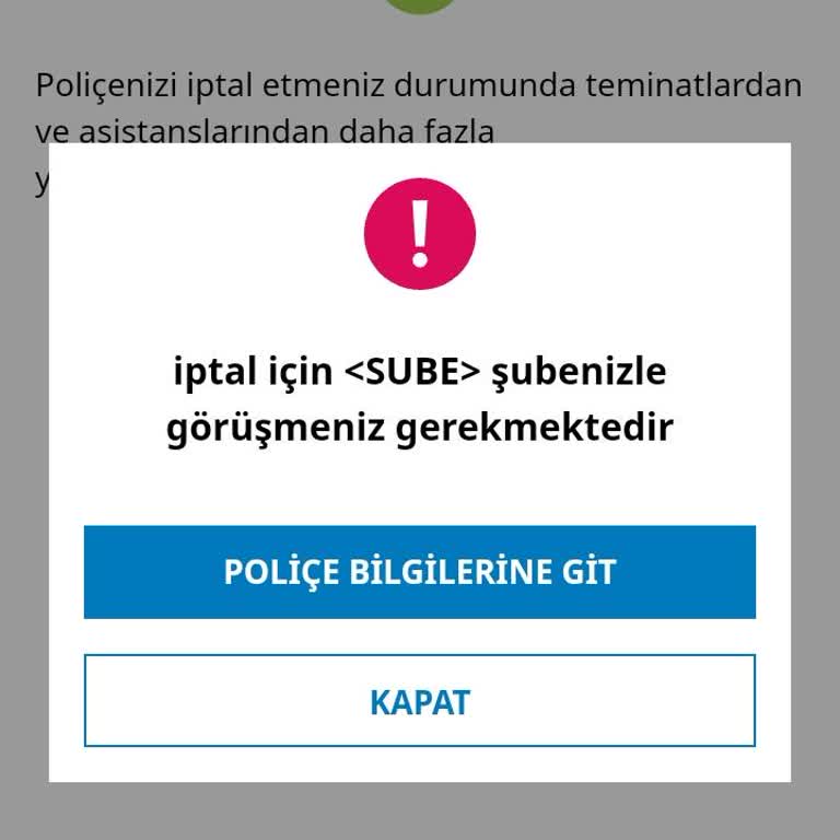 Metlife Emeklilik ve Hayat Poliçe İptal Talebi