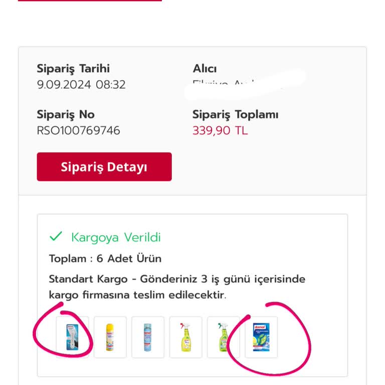 Rossmann Eksik Kargo Muhatap Yok