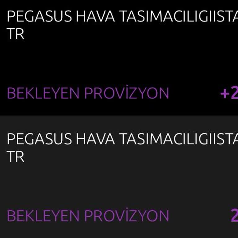 Pegasus 24 Saat İçinde Ücretsiz İade Sorunu