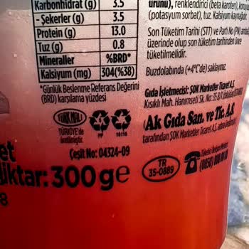 İçim Süt ve Süt Ürünleri Mis Sözde Cheddarlı Krem Peynir