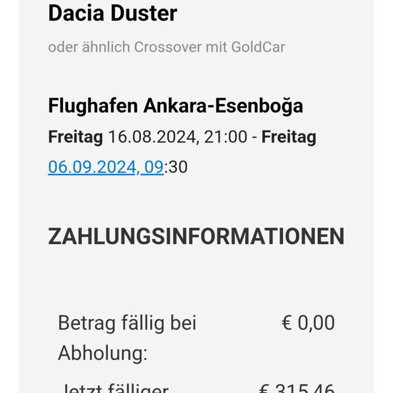 Goldcar Rezervasyon İptali Ve Wisecars İade Sorunu