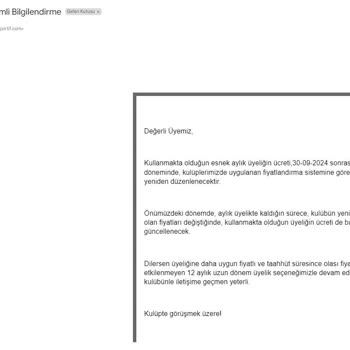 MACfit | Kocaeli Macfit Onaysız Üyelik Yenileme