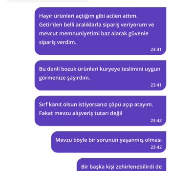 Getir Siparişi Bozuk Jambon, Hindi, Pastırma, Peynir