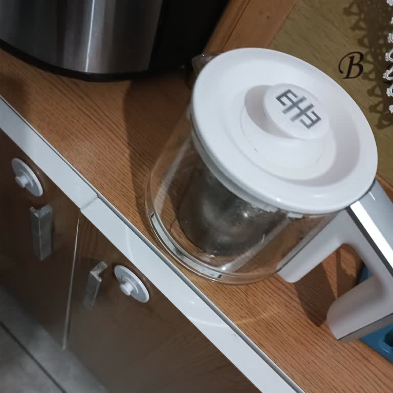 English Home Cam LED'li Çay Makinesi Demlik Kısmı Kırıldı