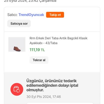 Hepsiburada Olmayan Ayakkabı Satmışlar