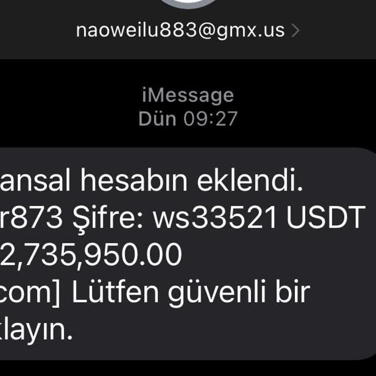 Meta Tarafıma Atılan Mesajı Kabul Etmiyorum