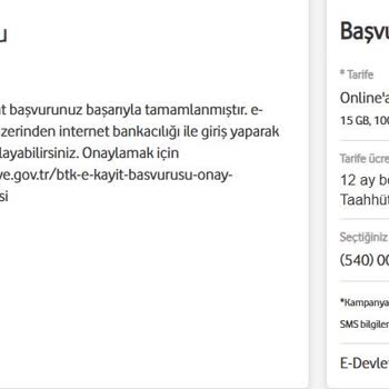 Vodafone'dan Aldığım E-Sim Aktive Olmuyor ve Müşteri Hizmetleri Çözüm Üretemiyor