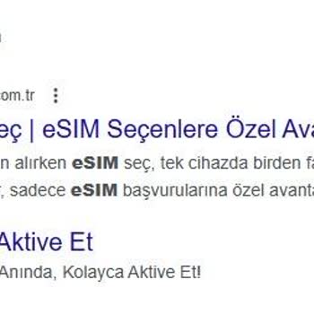 Vodafone'dan Aldığım E-Sim Aktive Olmuyor ve Müşteri Hizmetleri Çözüm Üretemiyor