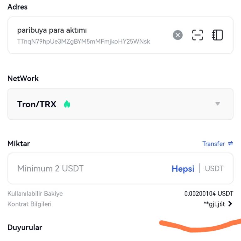 Gate.io Para Çekiminde USDT Gözükmüyor Çekim Yapamıyorum