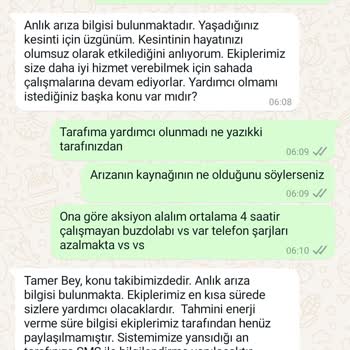 Enerjisa Anadolu Yakası Perakende Enerjisa Elektrik Kesintisi