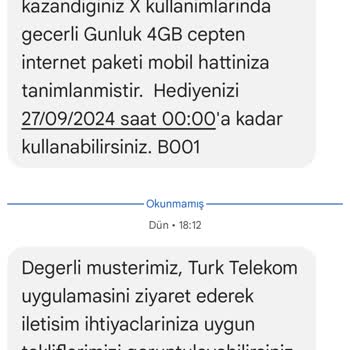 TT Mobil Uygulamasında İnternet Sorunu
