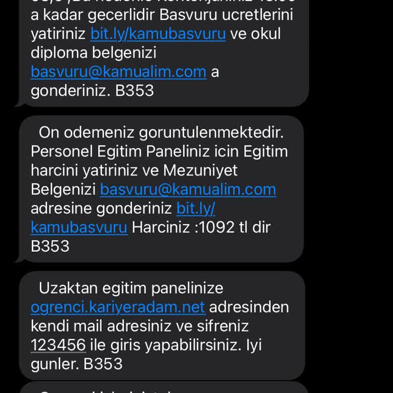 Teşvik Programı Kariyer Adam İade İstiyorum