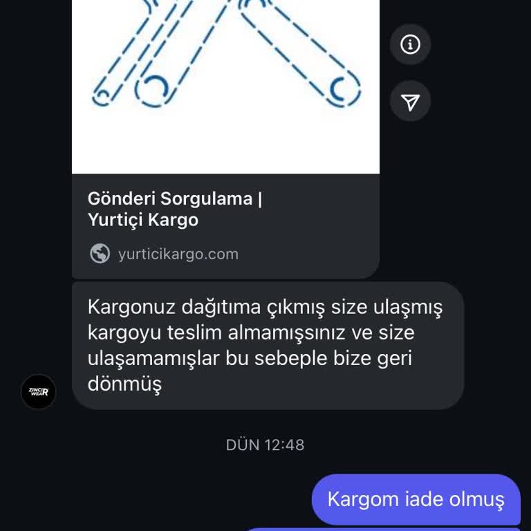 Zincirwear Kargo Ve İade