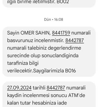 VakıfBank ATM Parama El Koydu Geri Tamamını İade Etmedi Mağdur Olduk