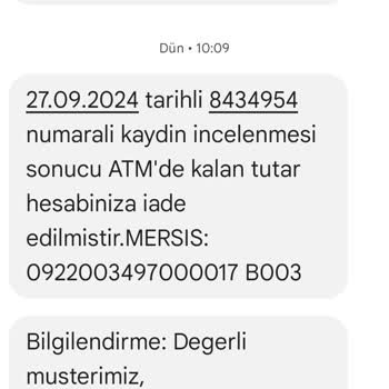 VakıfBank ATM Parama El Koydu Geri Tamamını İade Etmedi Mağdur Olduk